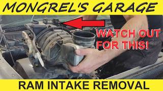 How to Remove the Intake from your Ram - 5.7 Hemi