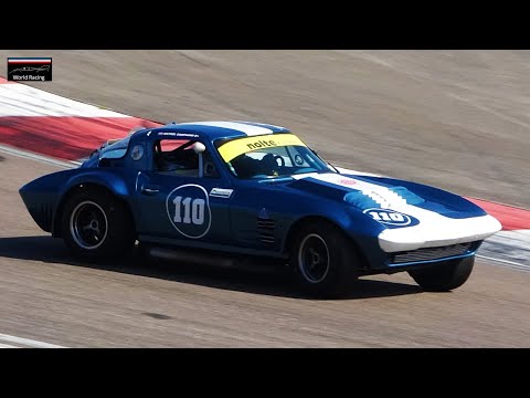 Chevrolet Corvette C2 Grand Sport Coupe 1963 Pure US V8 Sound ! Dijon Motors Cup 2021