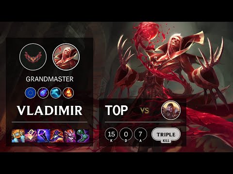 Vladimir Top vs Jayce - EUW Grandmaster Patch 12.5