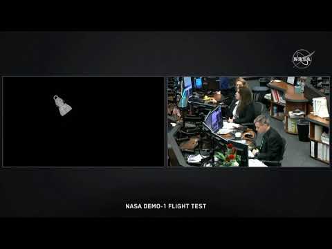 Anne McClain speech of seeing Crew Dragon depart the ISS