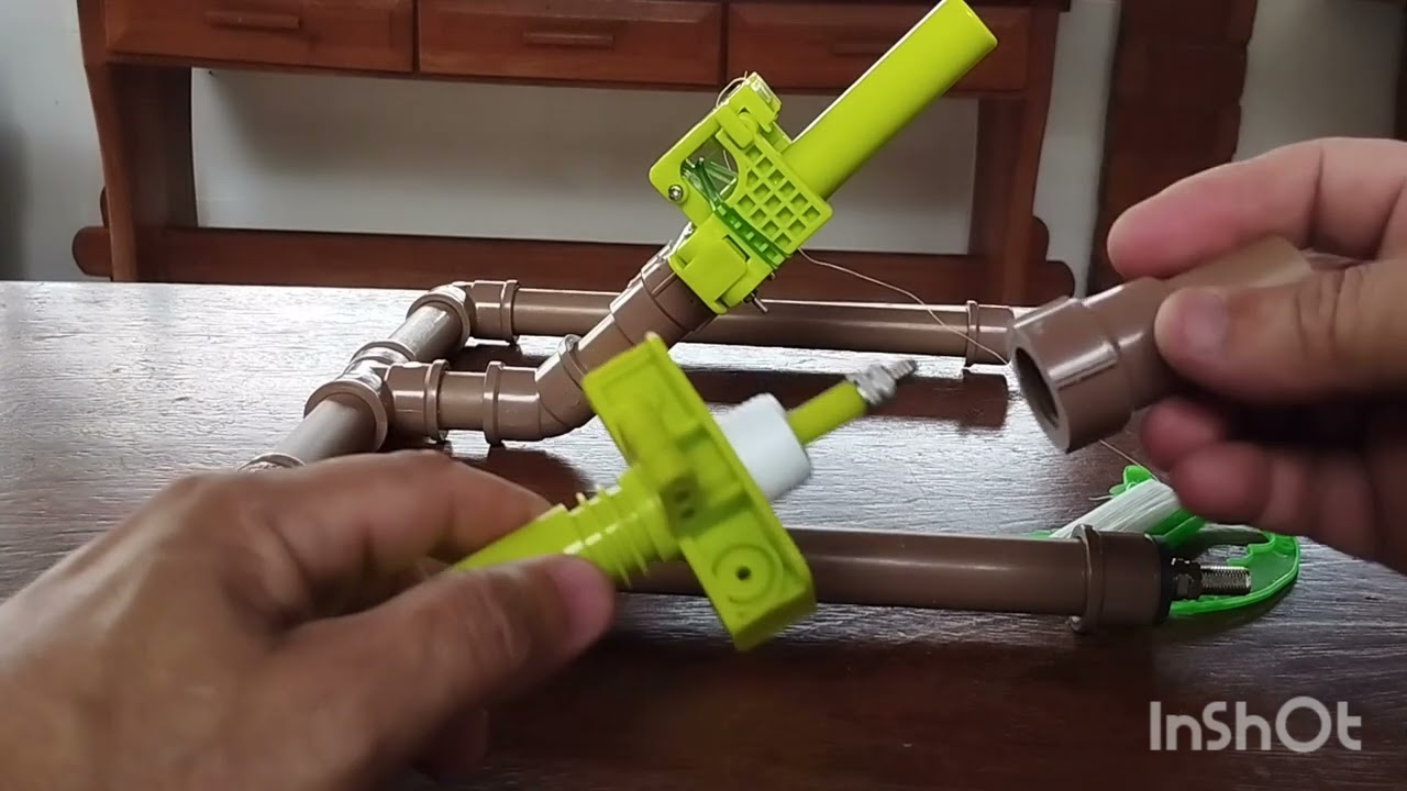 Base de lançamento 2xi para foguete de garrafa pet