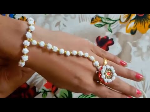 Halwa Hand Bracelet with ring | Halwa Jewellery | Halvyache Dagine |