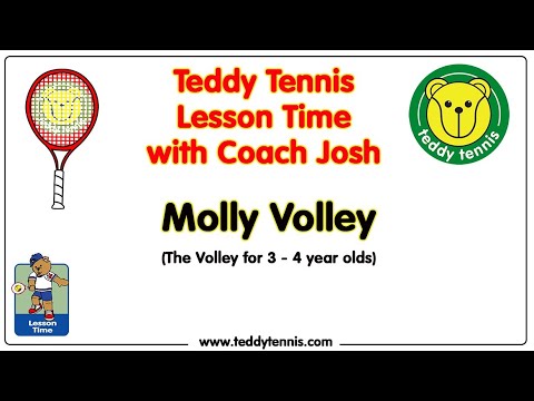 Teddy Tennis - Lesson Time - Molly Volley