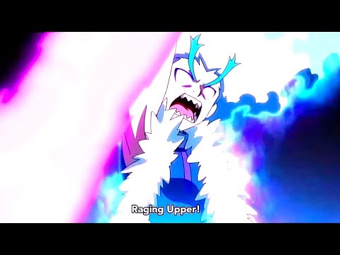 Rage Longinus uses raging upper and bursted hell salamander..