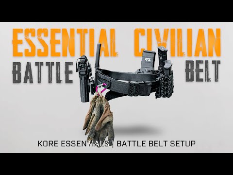 Essential Civilian Battle Belt | Kore Essentials