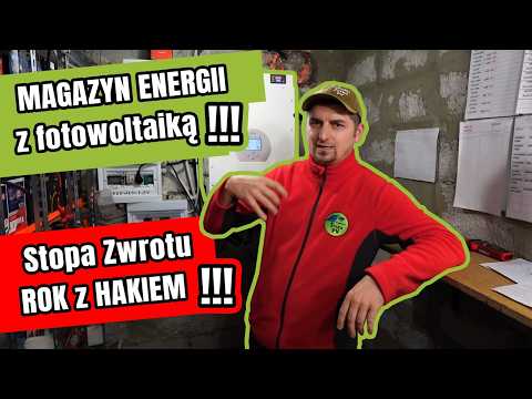 MAGAZYN ENERGII z Fotowoltaiką!!! Stopa zwrotu ROK z HAKIEM!!