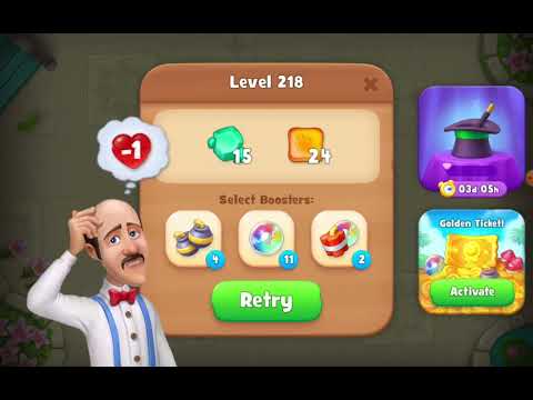 gardenscapes 218-219