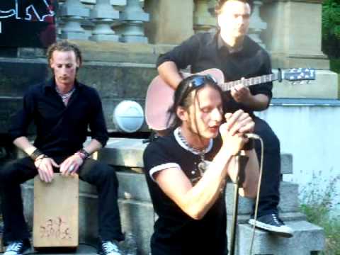 Schock - 04 Kosmos unplugged [Set 1] (live in Leipzig @ Biergarten mit Ginkgobaum 12.06.2011)