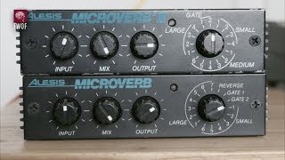 Video thumbnail for Reverb comparison, Alesis Microverb and Microverb II by FarewellOldFriends