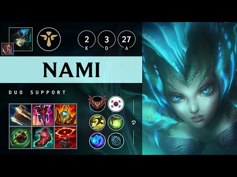 Nami Support vs Alistar - KR Grandmaster Patch 25.06