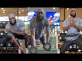 LeBron James Shows His Workout Routine