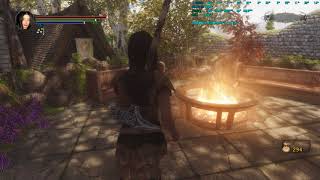 Skyrim: Dark Souls Edition - Красивый Вайтран Ривервуд и Солитьюд