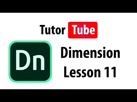 Dimension Tutorial Lesson 1 Interface and Setting Canvas Size