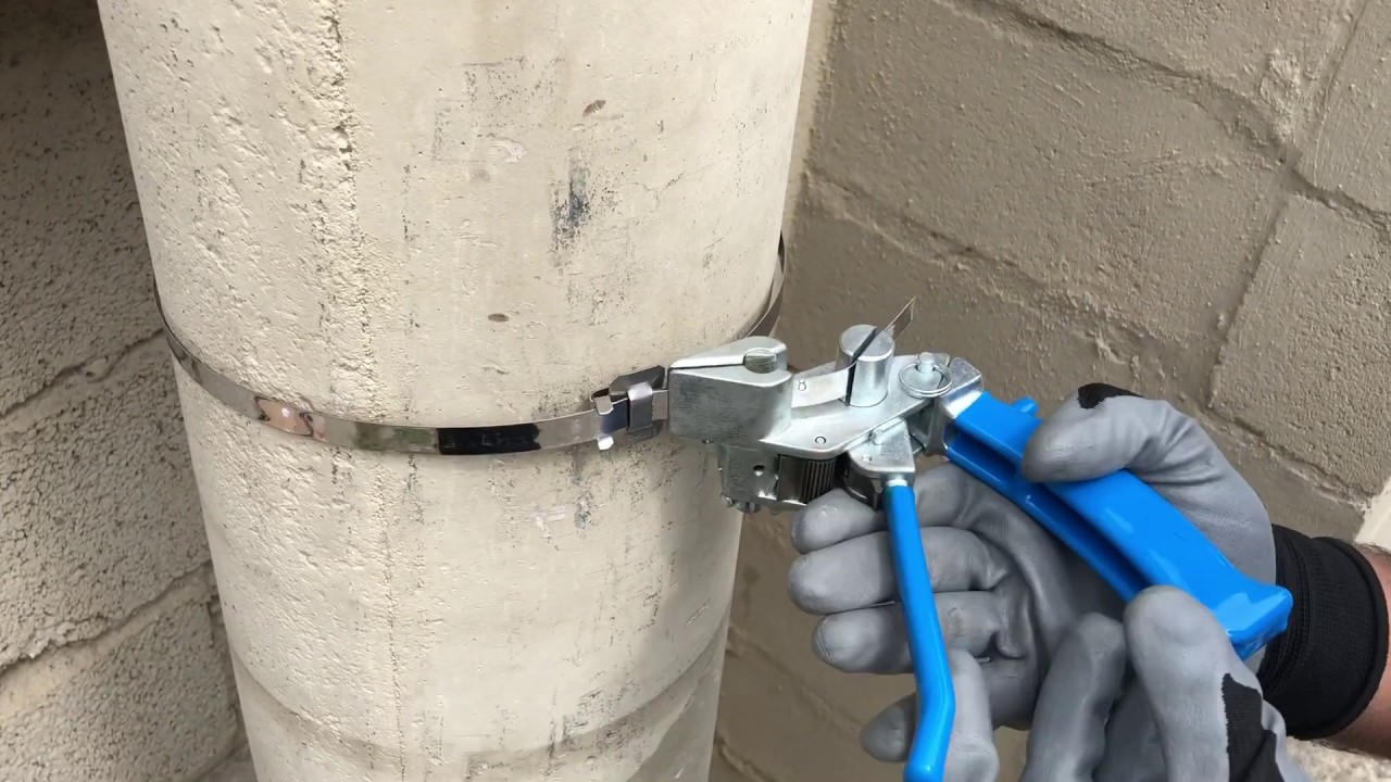 Aplicação de Fita e Fecho com a Ferramenta Easy Fechometal