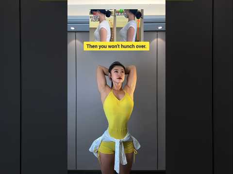 Stick to these movements to help -  you improve your body shape and posture