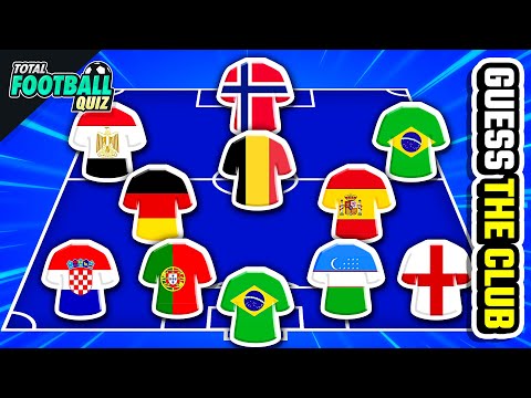 GUESS THE CLUB BY PLAYERS’ NATIONALITY | QUIZ FOOTBALL TRIVIA 2025