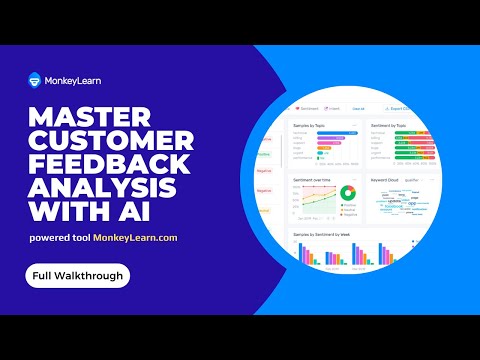 Master Customer Feedback Analysis with MonkeyLearn.com's AI Tool!