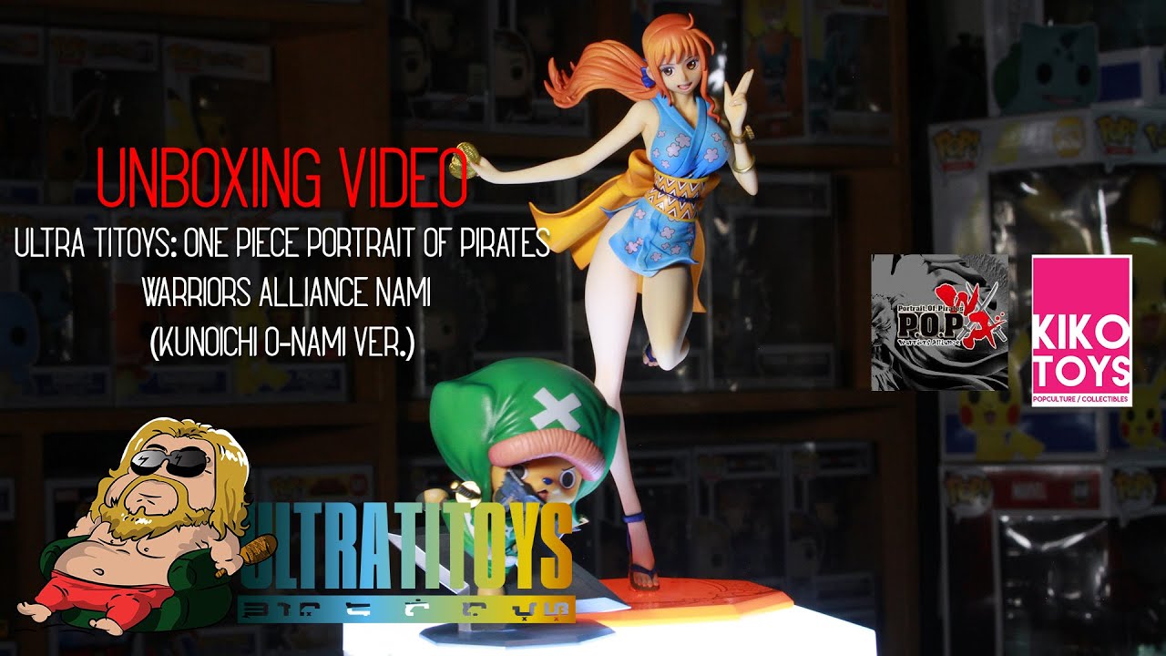 Ultra Titoys: Portrait.Of.Pirates One Piece Warriors Alliance Nami (Kunoichi O-Nami Ver.) Unboxing