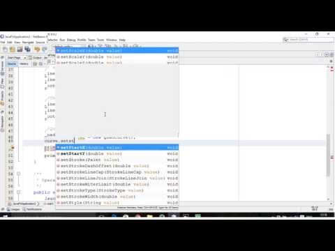 JavaFX 8 Tutorial 2 - Drawing Line and Quadcurve