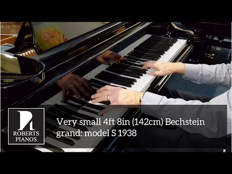 SOLD: Very small 4ft 8in (142cm) Bechstein grand: model S 1938
