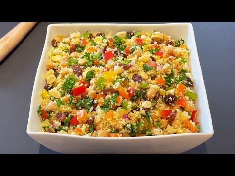 Once you give this Couscous Salad a try, you will be hooked!