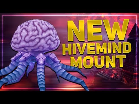 The Hivemind Mount Preview | Secret Puzzle Mount In BfA Patch 8.1