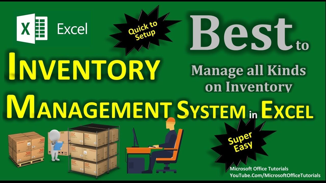 Inventory Management | Excel Inventory Management (Super Easy)
