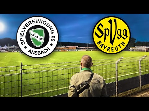 SpVgg Ansbach vs. SpVgg Bayreuth | Los geht's! Start der Regionalligen | Stadt- und Stadionvlog 2025