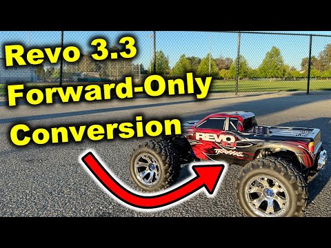 Traxxas Revo 3.3 Forward-Only Conversion (Reverse Delete)