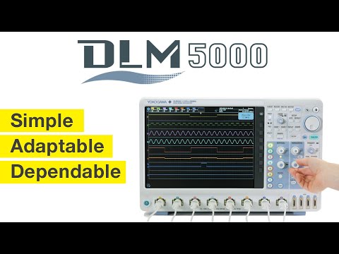 DLM5000 Series Mixed Signal Oscilloscope