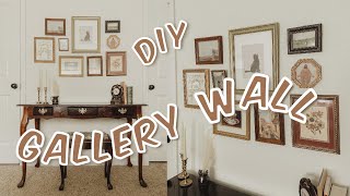 Furniture Flip Reveal, DIY Vintage Gallery Wall, Antique Home Decor | Week in the Life