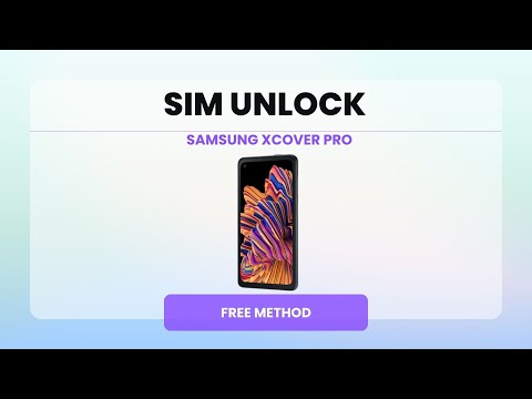 Unlock Samsung Galaxy XCover PRO