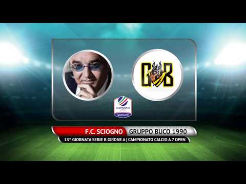 CAMPIONATO C7 OPEN - FC Sciogno vs ASD Gruppo Buco 1990