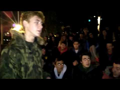 Mister M vs Dalena Nuevos Ministerios Battle- Batalla de gallos Madrid (AFTERKO)