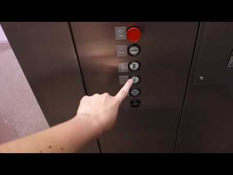 EPIC MOTOR! Dover Traditional Hydraulic Elevator at First Baptist Church, Sarasota, FL