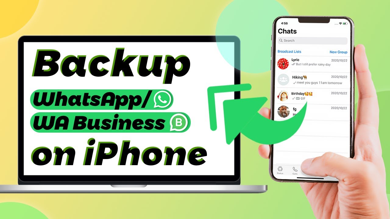 Back-up van WhatsApp naar iPhone zonder iCloud