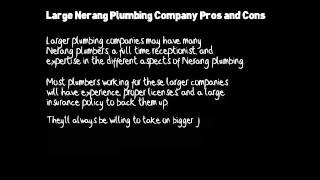 preview picture of video 'Nerang Plumbers - Which Type To Use'