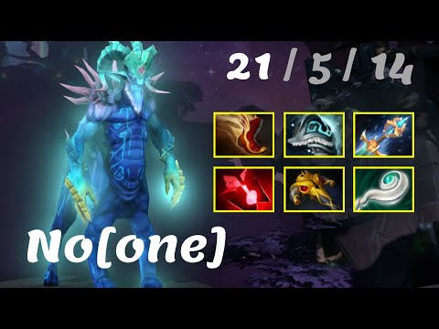 Noone MVP Leshrac - TOP IMMORTAL RANK Destroys Anti-Mage MID Full Gameplay Dota 2 7.22f