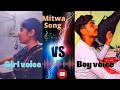 Mitwa Song Mere Man Ye Bata De Tu Girl Vs Boy Voice Theshalinidubey Prashantmusicmelodies