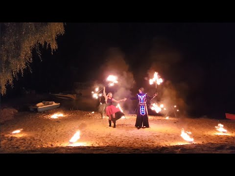 Театр огня и cdета Fire Spirit, відео 8