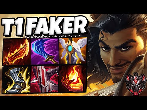 T1 Faker Akshan vs Azir [ MID ] Patch 12.3 Ranked Grandmaster Korea ✅