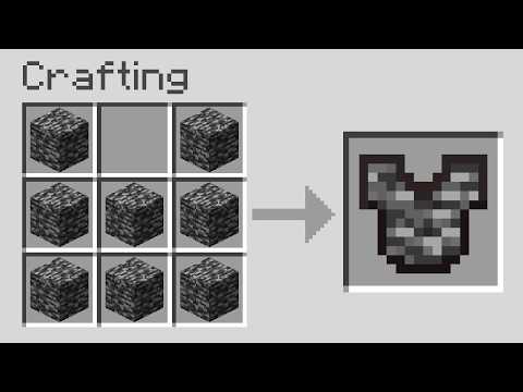 I Crafted Bedrock Items in Minecraft...