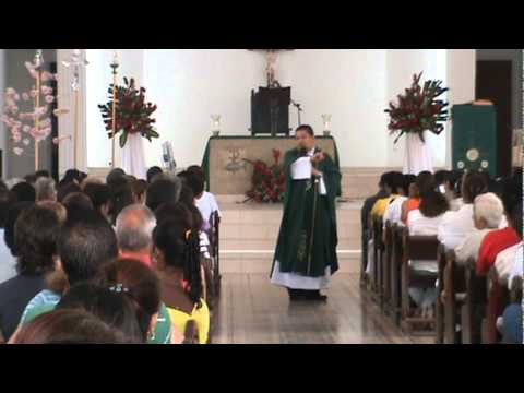 MISA DOMINICAL PARROQUIA LA SAGRADA FAMILIA - 28 DE AGOSTO 2011