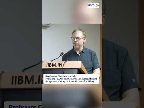Professor Charles Hankla | Georgia State University (USA) Faculty at IIBM, Patna.