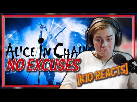 Gen Alpha Kid Reacts to Alice in Chains - NO EXCUSES