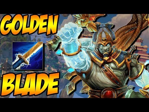 OSIRIS WITH GOLDENBLADE FROSTBOUND IS NUTS! - GrandMasters Ranked Duel - SMITE