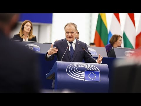 Polens Ministerpräsident Tusk plädiert für "bewaffnetes" Europa und kritisiert den Green Deal