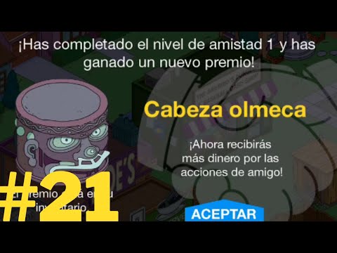 CABEZA OLMECA! | Los Simpson: Springfield | Parte 21