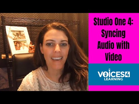Studio One 4: Video Player Basics - Syncing Audio to Video