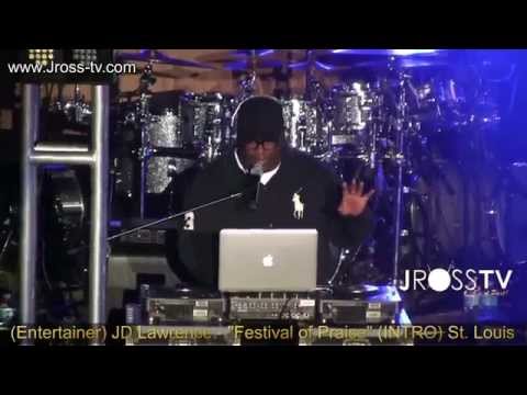 Actor Comedian JD Lawrence Hosting Festival of Praise Starring Fred Hammond and Donnie McClurkin